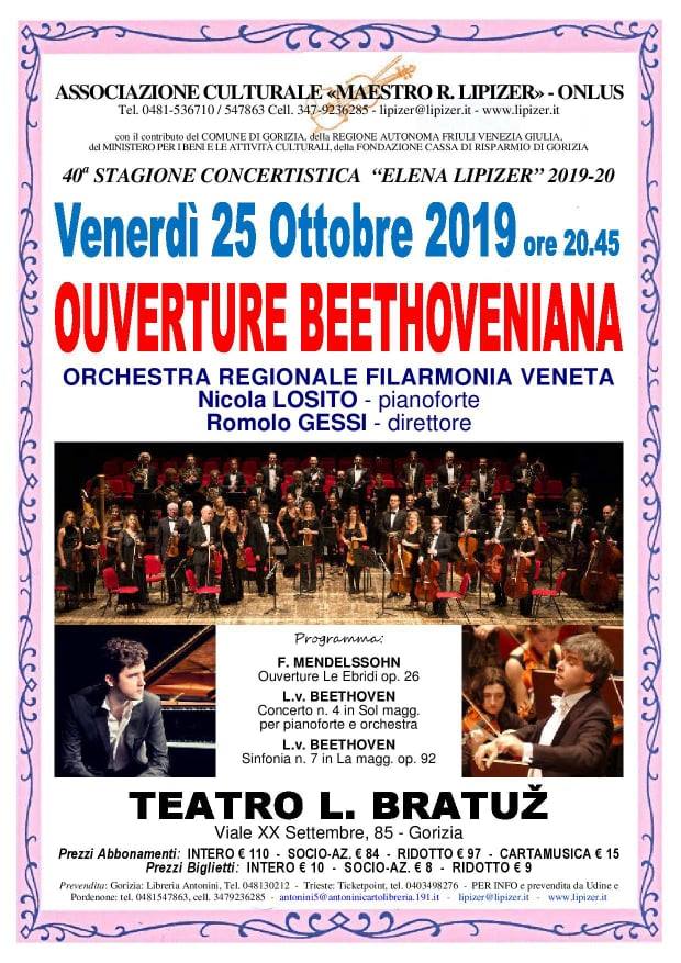 Locandina Concerto apertura stagione Lipizer